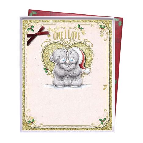 One I Love Me To You Bear Handmade Boxed Christmas Card £6.99